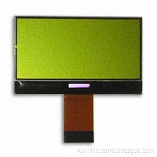 Graphics LCD Display with 128 x 64 Dots Resolution, NT7538 Driver IC, and 61 x 31.5mm Viewing Area